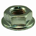 Midwest Fastener Flange Nut, 5/16"-24, Steel, Chrome Plated, 6 PK 39291
